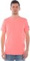 Daniele Alessandrini Stijlvolle Pierra ST T-shirt voor mannen Pink Heren - Thumbnail 1