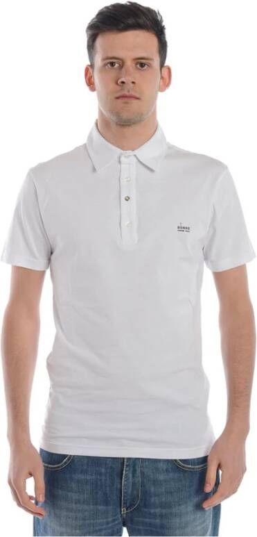 Daniele Alessandrini Bartoli ST Polo Shirt White Heren