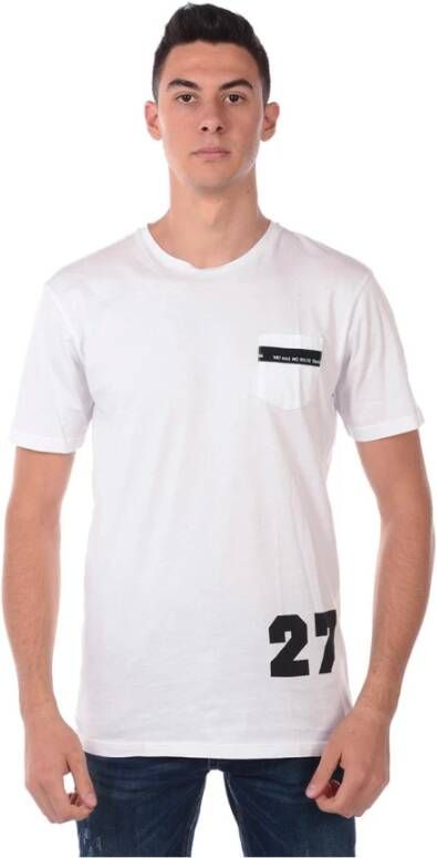 Daniele Alessandrini Sweatshirt T-Shirt Klaar St White Heren
