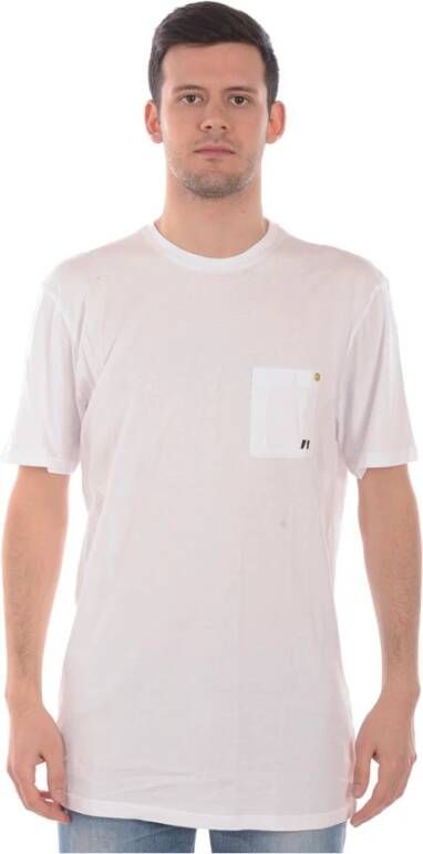Daniele Alessandrini Corner St T-shirt White Heren