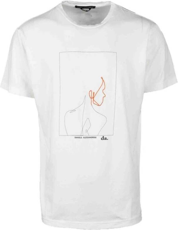 Daniele Alessandrini T-Shirts White Heren