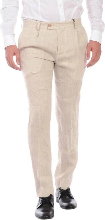 Daniele Alessandrini trousers Beige Heren