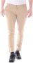 Daniele Alessandrini Slim Fit Stretch Katoenen Broek Beige Heren - Thumbnail 1