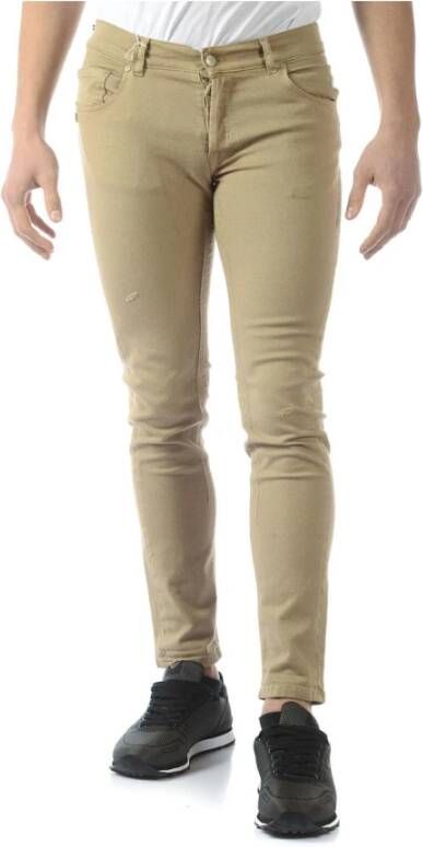 Daniele Alessandrini Trousers Beige Heren