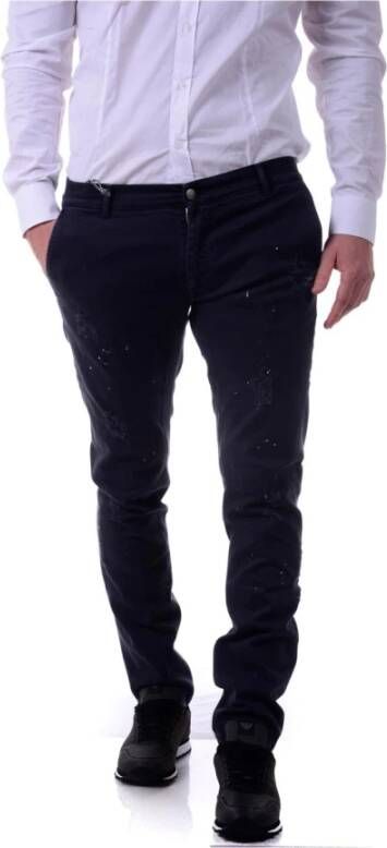 Daniele Alessandrini Klassieke Denim Jeans Blue Heren