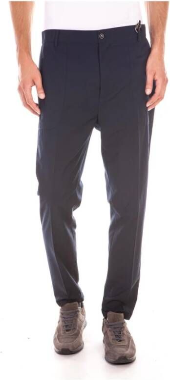 Daniele Alessandrini Trousers Blauw Heren