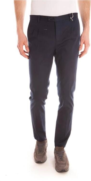 Daniele Alessandrini Trousers Blauw Heren