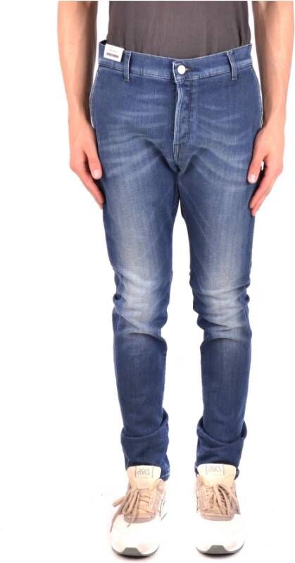 Daniele Alessandrini Trousers Blauw Heren
