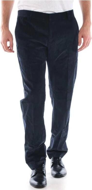 Daniele Alessandrini Trousers Blauw Heren