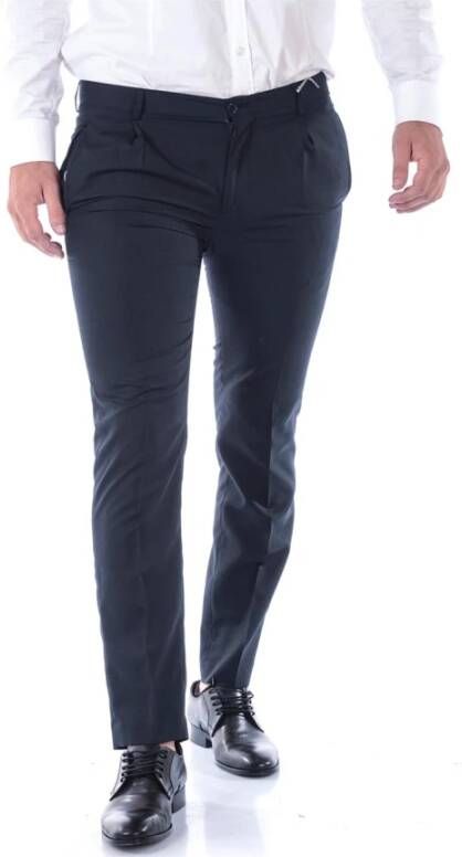 Daniele Alessandrini Trousers Blauw Heren