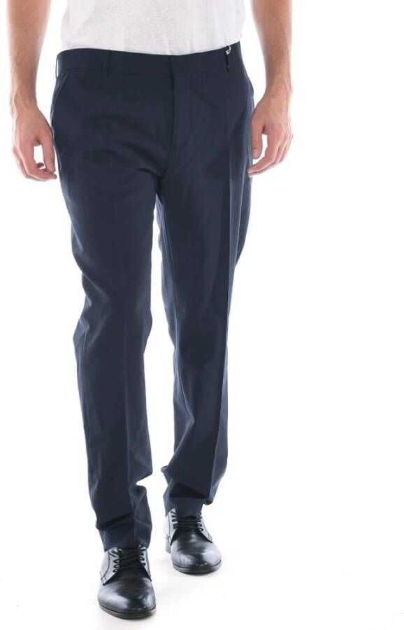 Daniele Alessandrini Trousers Blauw Heren