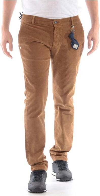 Daniele Alessandrini trousers Brown Heren