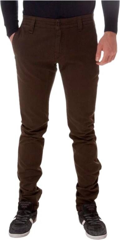 Daniele Alessandrini trousers Brown Heren