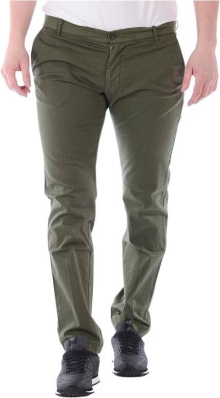 Daniele Alessandrini Trousers Green Heren