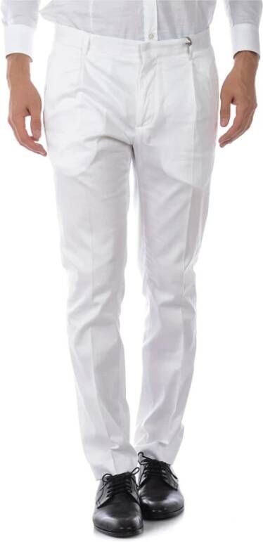 Daniele Alessandrini Trousers White Heren