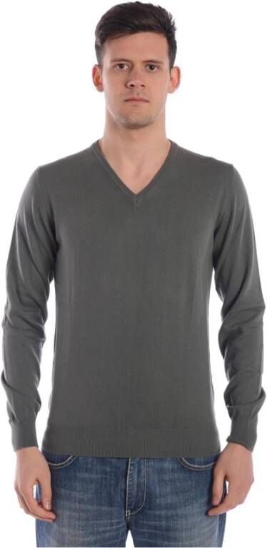 Daniele Alessandrini Zanzara Sweater Pullover Gray Heren