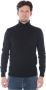 Daniele Alessandrini Geribbelde Sweater Pullover Black Heren - Thumbnail 1