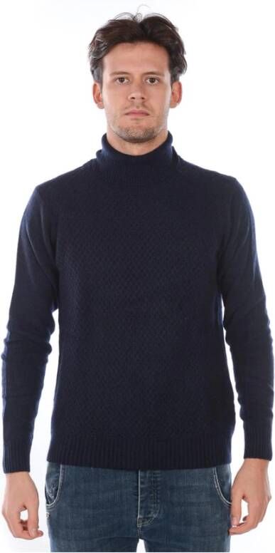 Daniele Alessandrini Melbourne Sweater Pullover Blue Heren