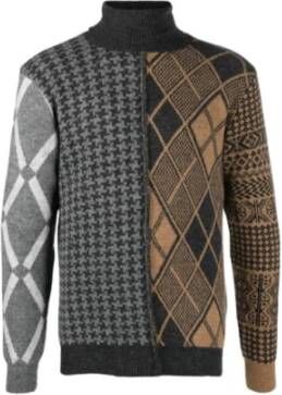 Daniele Alessandrini Turtlenecks Grijs Heren