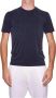 Daniele Fiesoli Blauwe T-shirts en Polos Collectie Blue Heren - Thumbnail 1