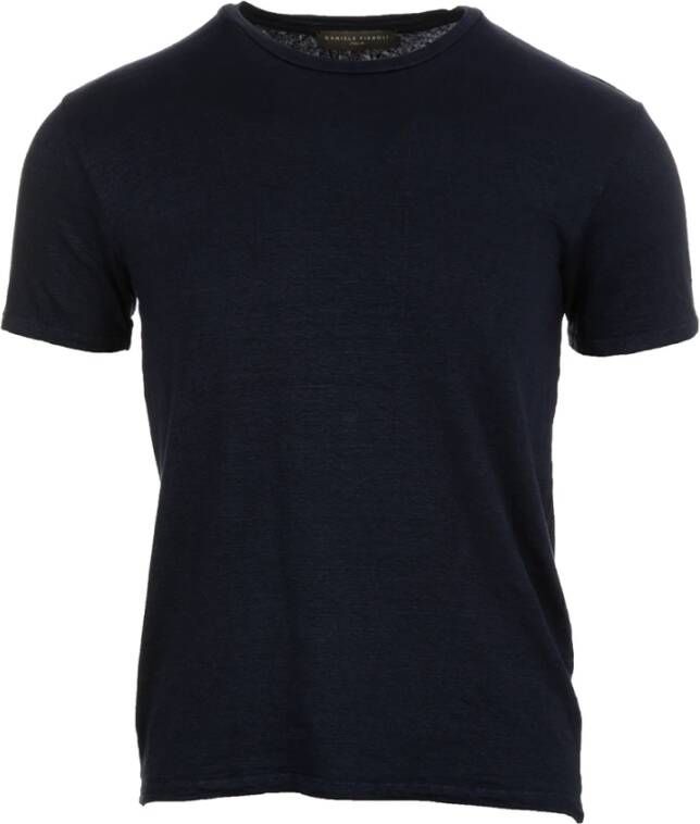 Daniele Fiesoli T-Shirts Blauw Heren