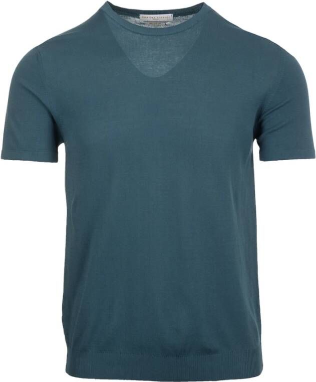 Daniele Fiesoli T-Shirts Blauw Heren