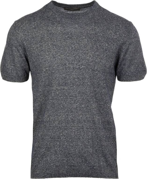 Daniele Fiesoli T-Shirts Blauw Heren