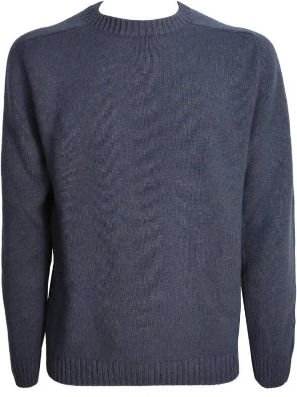 Daniele Fiesoli Trui met ronde hals Blauw Heren