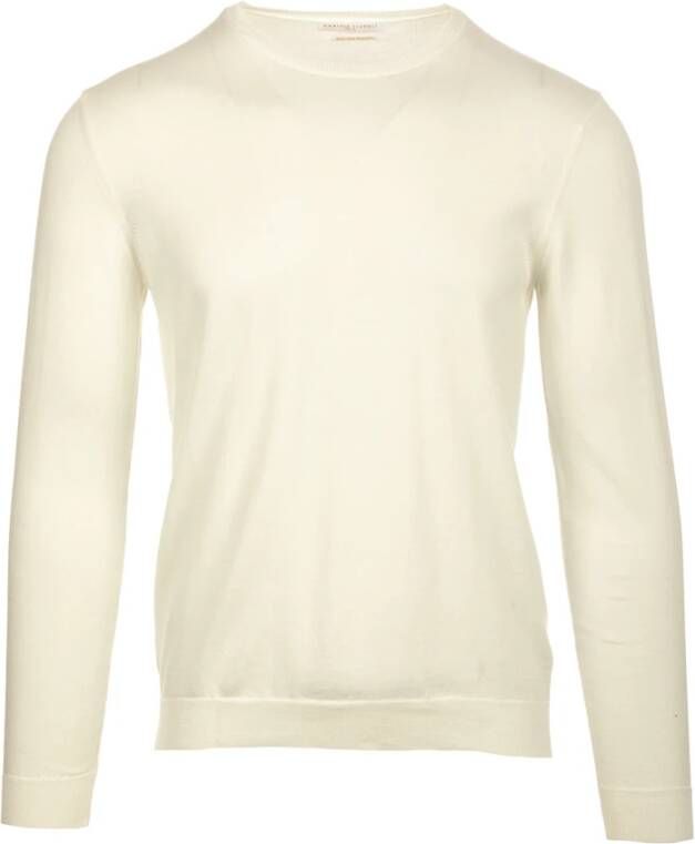 Daniele Fiesoli Trui met ronde hals White Heren