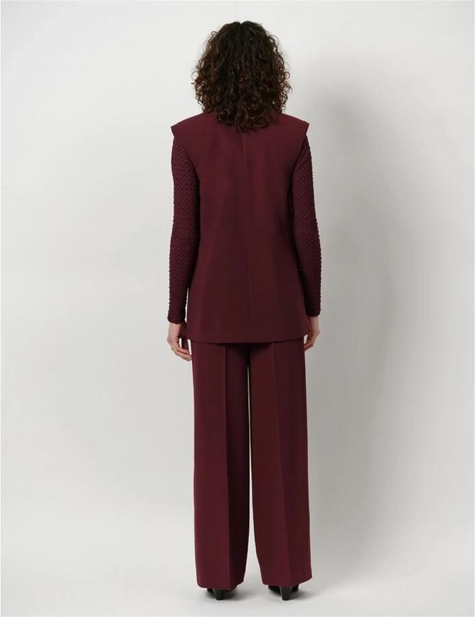 Dante 6 Clio Bordeaux Gilets Stijlvolle Vest Red Dames - Foto 2