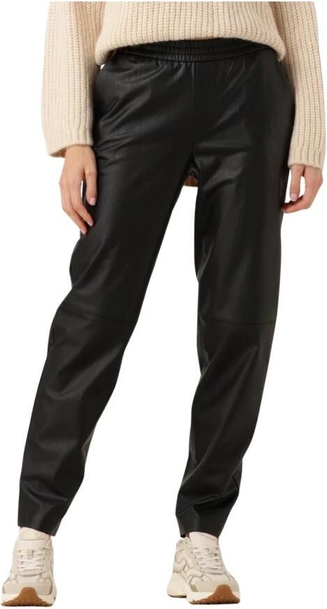 DANTE6 Dames Broeken Geza Faux Leather Chino Zwart - Foto 3