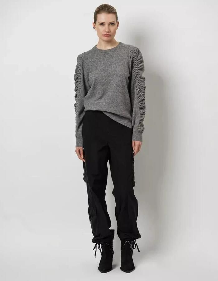 DANTE6 Dames Truien & Vesten Pardon Fancy Sweater Grijs