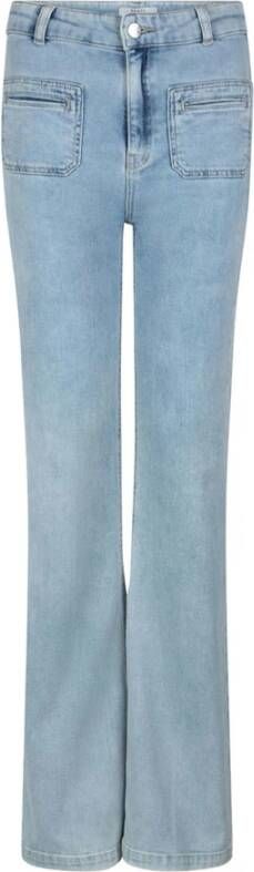 Dante 6 Elegante Boot-Cut Jeans Blauw Dames