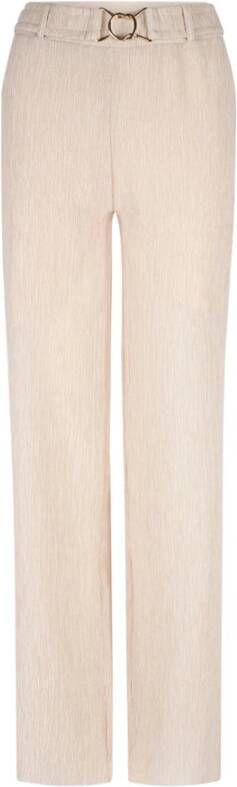 Dante 6 Lou Riem Broek in Warm Latte Beige Dames