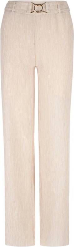 Dante 6 Lou Riem Broek in Warm Latte Beige Dames