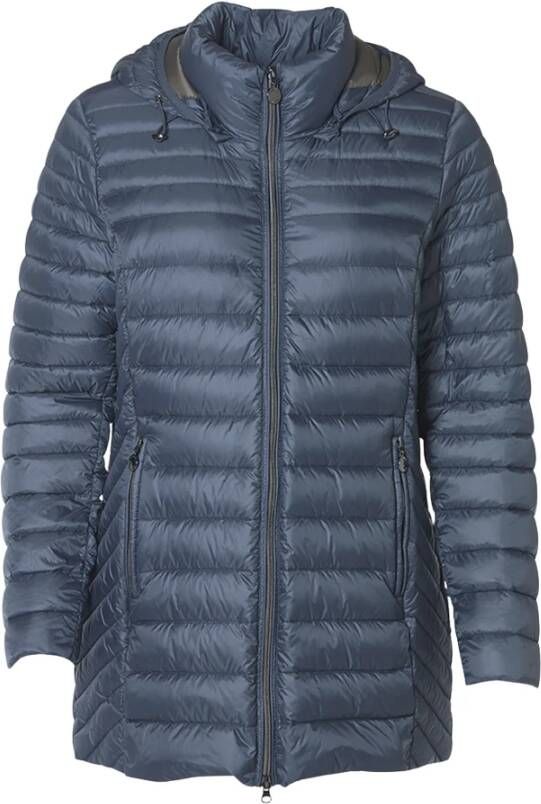 Danwear Ablone light down jackets 2805d-400T Blauw Dames