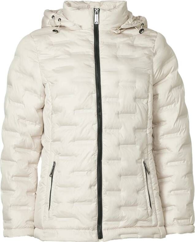 Danwear Stijlvolle Elke Jas 815-19 Sand Beige Dames
