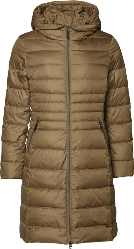 Danwear Down Jackets Beige Dames