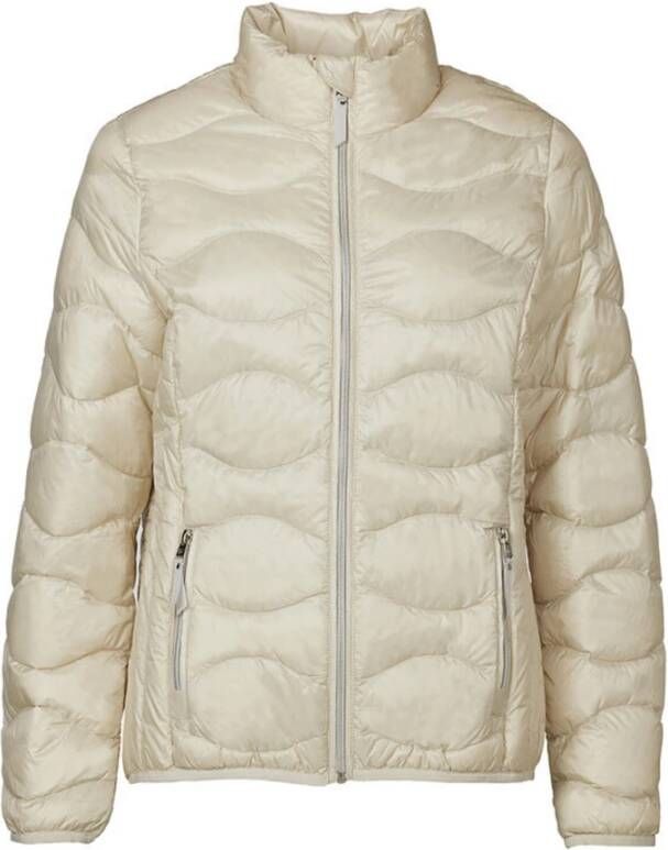 Danwear Down Jackets Beige Dames