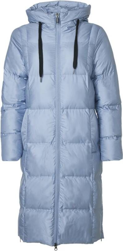 Danwear Klassieke Blauwe Jas 813-19 Blue Dames