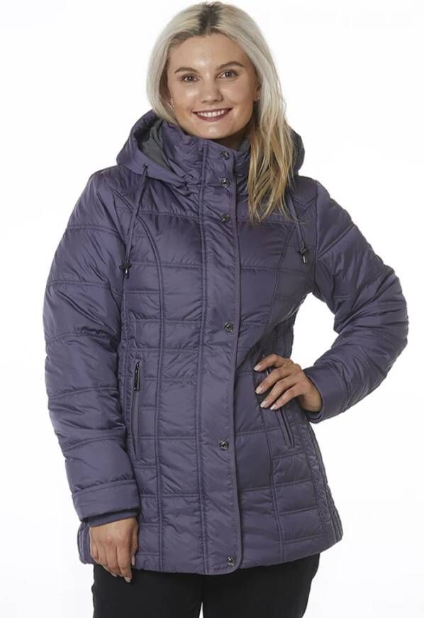 Danwear Down Jackets Purple Dames