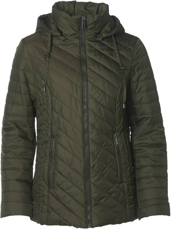 Danwear Down Jackets Groen Dames