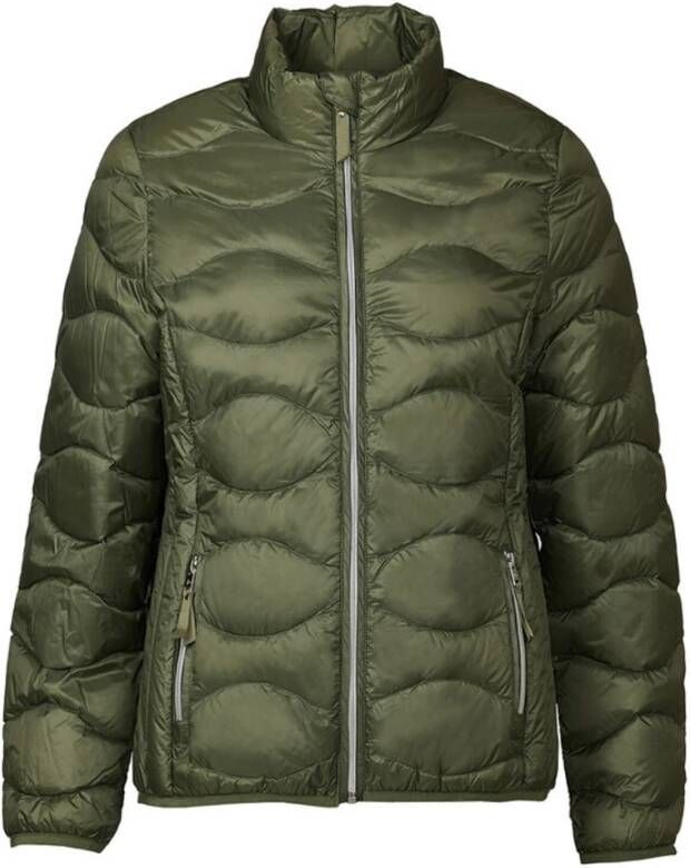 Danwear Down Jackets Groen Dames