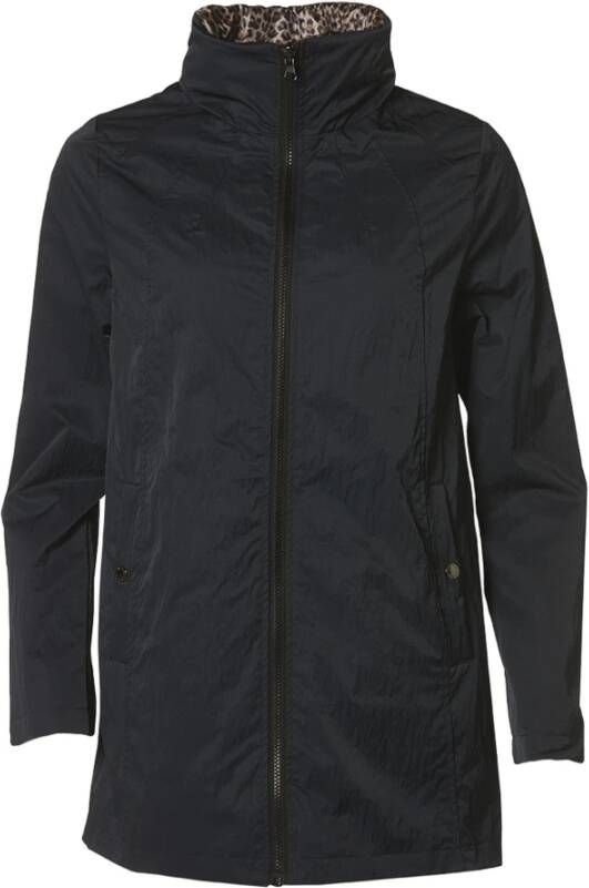Danwear Omkeerbare Windfield Jas met Capuchon Black Dames