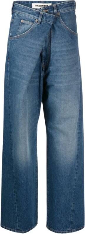 Darkpark Straight Jeans Blauw Dames