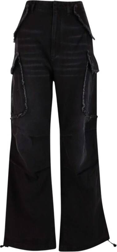 Darkpark Vivi Cargo Jeans Black Dames