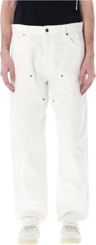 Darkpark Mens Clothing Jeans Dirty White Ss23 Wit Heren