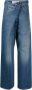 Darkpark Straight Jeans Blauw Dames - Thumbnail 1