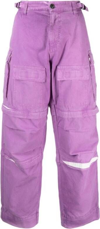 Darkpark Trousers Purple Paars Dames
