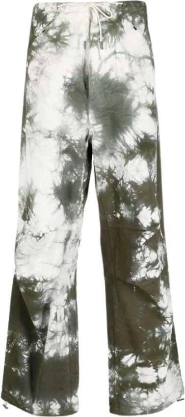 Darkpark Wide Trousers Groen Dames